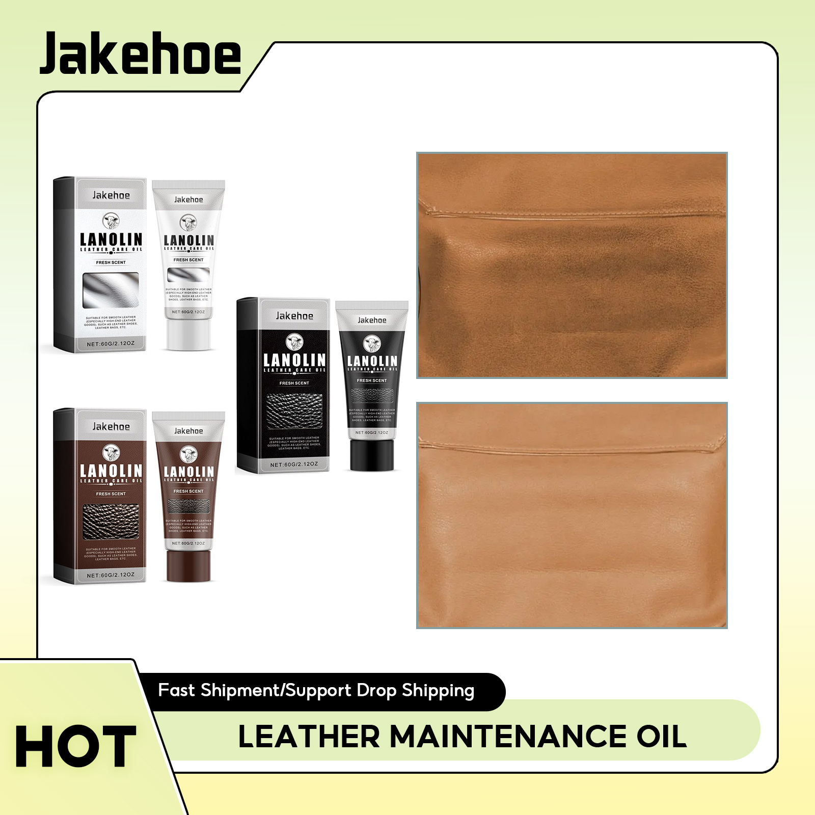 Leather Shoe Polish - Deri bakım yağı ayakkabı bez kanepe
