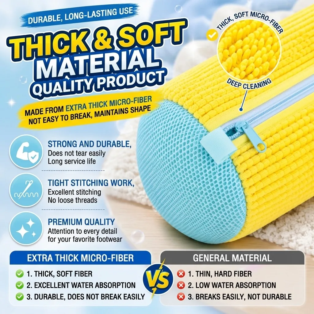 Yumuşak Elyaf 360 °   Ayakkabı - Shoe Cleaner incelemesi ve fiyatı